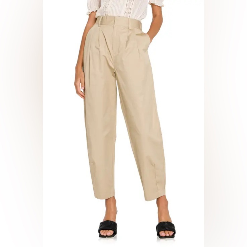 English Factory Pleated Slouchy Pants NWzt SZ XS